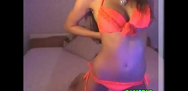  Webcam Babe Rubs Her Pussy Free Masturbation Porn Video